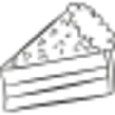 Cut Cake Piece