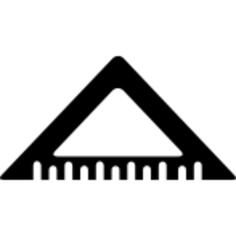 Set square triangle