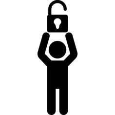 Man with Open Lock