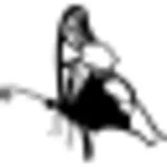 Butterfly side view design