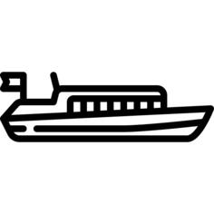 游轮与国旗