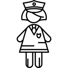 警察女人