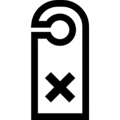 不要传递挂在门上的信号