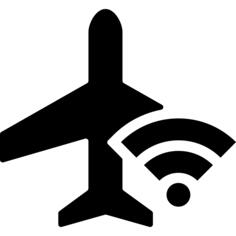Plane and Wifi signal