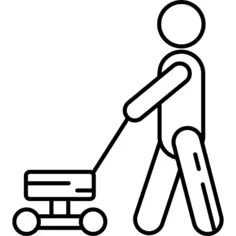 Cutting Lawn