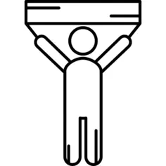 Man with Banner