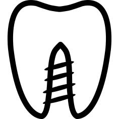 Tooth outline