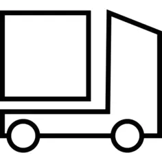 Rectangular Delivery truck