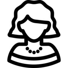 短头发的女人