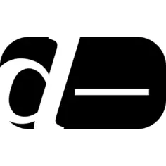 Card of rounded shape