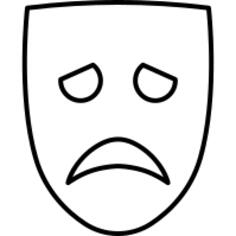 Tragedy Mask