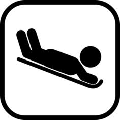 Snow slide zone