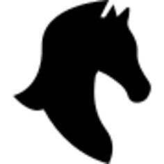 Horse head side view variant