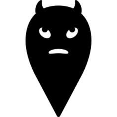 Halloween evil creature