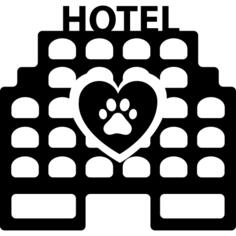 Pet hotel building