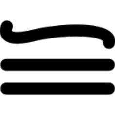 Is congruent to mathematical symbol