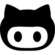 Github logo face