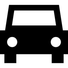 Car front view