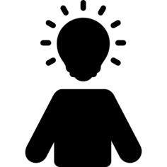 Man with Idea