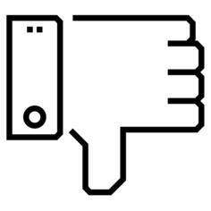 Thumbs down