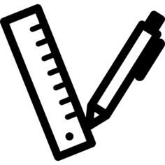 Ruler and Pen