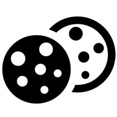 Circular biscuits
