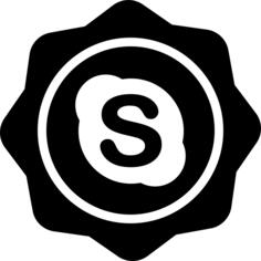 Skype社交徽章