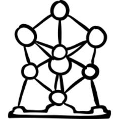 原子塔现代建筑大厦