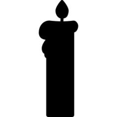 Halloween candle