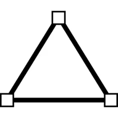 Triangle vector