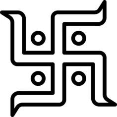 卍