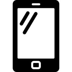Phone with Clean Screen