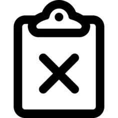 Clipboard delete button