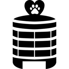 Pets hotel building
