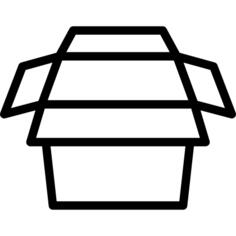 Open Cardboard Box