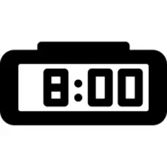 Rectangular Alarm Clock