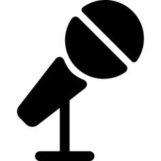 Microphone with Stand