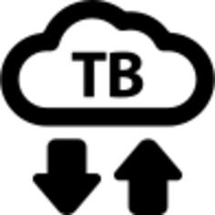 TB云与上传和下载箭头
