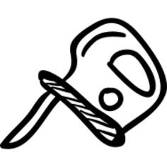 Measuring tape hand drawn tool
