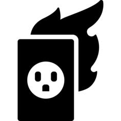 Socket fire risk