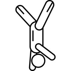 Stick Man Dancing