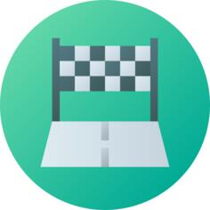 Finish flag
