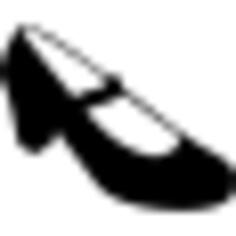 Flamenco black female shoe