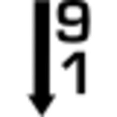 Sort by descending number