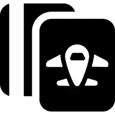 Airplane flight card