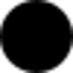 Circle black geometric shape