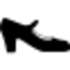 Flamenco black female shoe