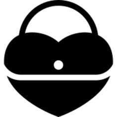 Heart hand bag