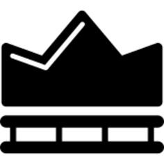 Royal black crown