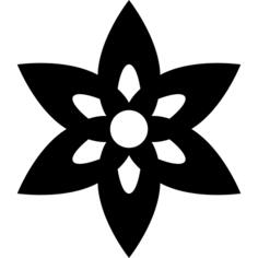 花与细长的花瓣